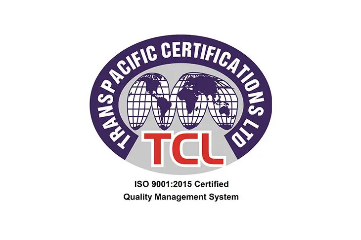 A logo of transpa pacific certifications ltd.
